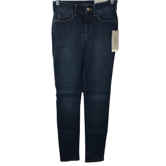 NYDJ Women's Uplift Alina Skinny Jeans (Size 0)